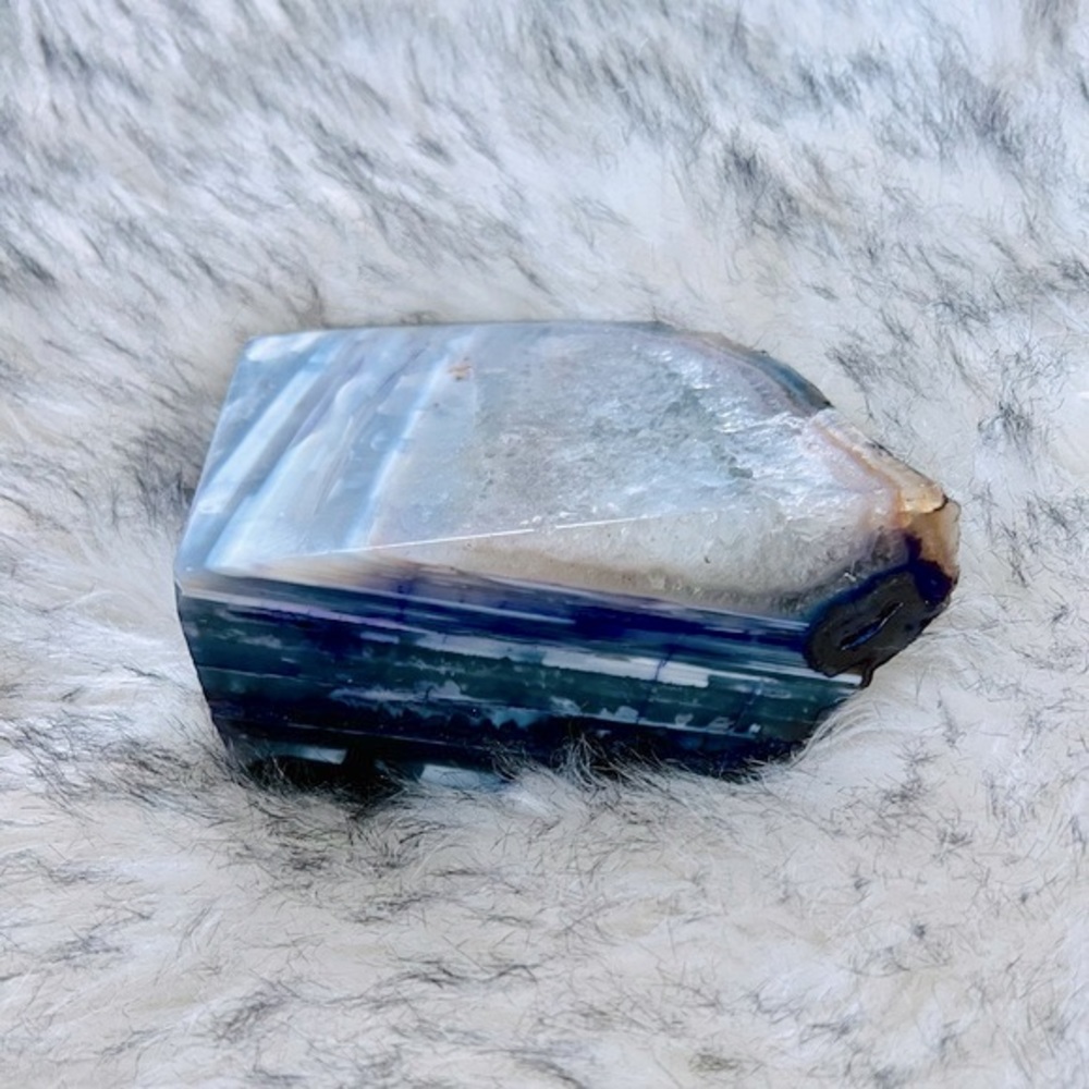 Agate Quartz Crystal Bookend - Picture 10 of 11